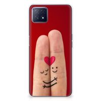 OPPO A53 5G | OPPO A73 5G Silicone Back Cover Liefde - Origineel Romantisch Cadeau - thumbnail