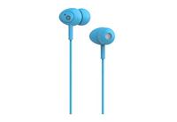 POPS Stereo TPE headset met microfoon blauw