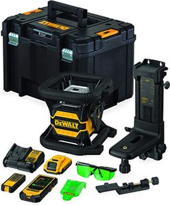 DeWalt DCE080D1GS | Roterende laser | Groen | 18 V | 2.0 Ah | Li-ion met Bluetooth - DCE080D1GS-QW