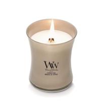 WoodWick Geurkaars met krakende lont | Cypress Ore Medium zandloper kaars | Lange brandende kaarsen: tot 60 uur | Perfect cadeau voor vrouwen