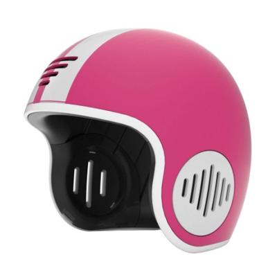 Chillafish helm Bobbi junior 51 55 cm ABS roze/wit Chillafish helm Bobbi junior 51 55 cm ABS roze/wit