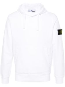 Stone Island hoodie 64151 Compass - Blanc