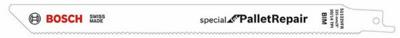 Bosch Accessories 2608658031 Reciprozaagblad S 1122 VFR, Special for pallet Repair, verpakking van 100 stuks Bosch Accessories 2608658031 Reciprozaagblad S 1122 VFR, Special for pallet Repair, verpakking van 100 stuks