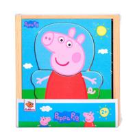 Eichhorn Peppa Pig houten legpuzzel legpuzzel 12 stukjes
