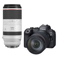 Canon EOS R6 Mark II systeemcamera + RF 24-105mm f/4.0L IS ISM + RF 100-500mm f/4.5-7.1L IS USM - thumbnail