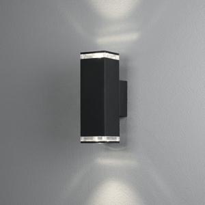 Konstsmide Pollux 407-750 Buitenlamp (wand) LED GU10 14 W Zwart