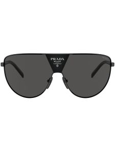 Prada Eyewear lunettes de soleil à monture oversize - Noir