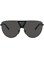 Prada Eyewear lunettes de soleil à monture oversize - Noir