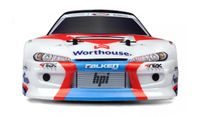 HPI Racing 1:10 RC auto Elektro Straatmodel RS4 Sport 3 Drift James Deane Nissan S15 Brushed 4WD RTR 2,4 GHz - thumbnail