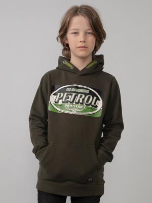 51% korting - Petrol Industries Jongens Hoodie met logo artwork Groen - 104