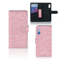 Samsung Xcover Pro Hoesje White Flowers - thumbnail