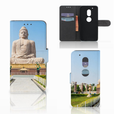 Motorola Moto G4 Play Flip Cover Boeddha Motorola Moto G4 Play Flip Cover Boeddha