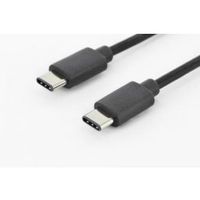 ASSMANN Electronic 1.8m USB 3.1 C - C 1.8m USB C USB C Mannelijk Mannelijk Zwart USB-kabel - thumbnail