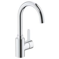 GROHE Eurosmart Cosmopolitan waterbesparende wastafelkraan l-size m. gladde body met push open chroom 23933001 - thumbnail