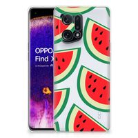 OPPO Find X5 Siliconen Case Watermelons - thumbnail