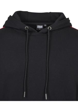 Urban Classics / Hoody Stripe Hoody in zwart