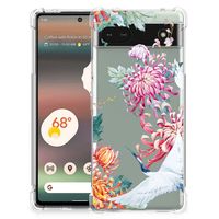 Google Pixel 6A Case Anti-shock Bird Flowers - thumbnail