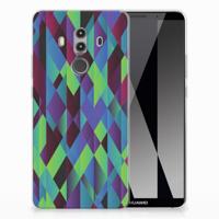 Huawei Mate 10 Pro TPU Hoesje Abstract Green Blue