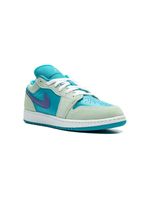 Jordan Kids "baskets Air Jordan 1 Low ""Aquatone Concord"" " - Bleu