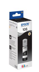 Epson C13T00R140 106 EcoTank Navulinkt Origineel Epson Foto zwart 70 ml