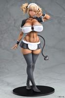 Original Character Statue 1/6 Black Gal Maid Succubus Cocoa 30 cm - thumbnail