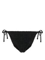 Iceberg bas de bikini à logo en jacquard - Noir