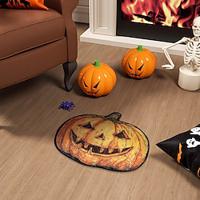 halloween decoraties pompoen deurmat onregelmatige keukenmat vloermat antislip gebiedskleed oliebestendig tapijt binnen buiten mat slaapkamer decor badkamer mat entree tapijt Lightinthebox