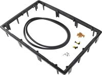 Peli 1500Pf Paneelframe Voor Speciale Toepassingen, Origineel Accessoire Voor Peli-Beschermingskoffer, Compatibel Met Peli 1500, Kleur: Zwart