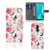 OPPO A9 (2020) | A5 (2020) Hoesje Butterfly Roses