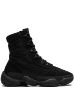 adidas bottines YEEZY 500 High "Triple Black" - Noir