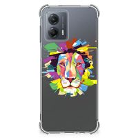 Motorola Moto G53 Stevig Bumper Hoesje Lion Color - thumbnail