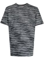 Missoni t-shirt rayé à manches courtes - Noir