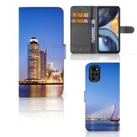 Motorola Moto G22 Flip Cover Rotterdam - thumbnail