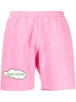 Natasha Zinko Happy Monday track shorts - Rose - thumbnail