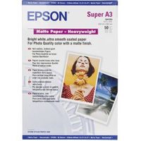 Epson Mat Paper - Heavy Weight A 3. 50 vel. 167 g S 041264 - thumbnail