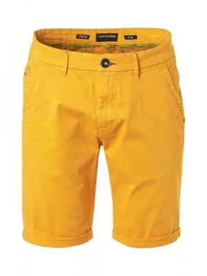 Short chino stretch garment dyed sun