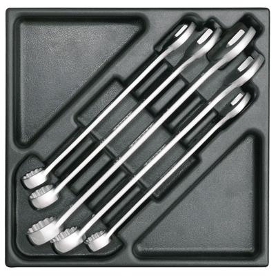 Gedore 1761145 1500 ES-7-32 Ring-steeksleutelset 5-delig Sleutelbreedte (metrisch) (alleen voor ADT) 07 - 19 mm