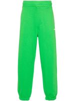 MSGM pantalon de jogging à logo imprimé - Vert