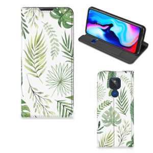 Motorola Moto G9 Play Smart Cover Leaves