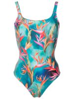 Lygia & Nanny maillot de bain à fleurs - Bleu