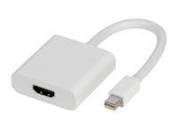 Vivanco Mini DisplayPort-/HDMI-adapter met Mini DisplayPort Mannelijk naar HDMI Vrouwelijk Wit