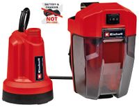 Einhell GE-SP 18 LL Li Solo - Accu Dompelpomp | 18V | 4500 L/h | Zonder accu&apos;s en lader - 4181560 - 4181560