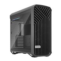 Fractal Design FD-C-TOR1A-02 Torrent Gray E-ATX gehard glas venster hoge luchtstroom Mid Tower Computer Case,zwart
