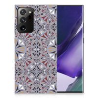 Samsung Galaxy Note20 Ultra TPU Siliconen Hoesje Flower Tiles