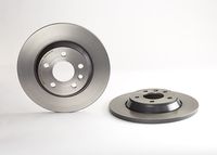 Remschijf COATED DISC LINE BREMBO, Remschijftype: Massief, u.a. für VW, Seat, Ford