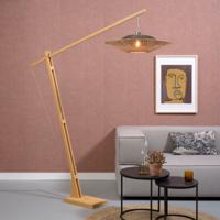 GOOD&MOJO Vloerlamp Kalimantan Bamboe, 207cm - Naturel