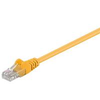 Goobay RJ45 U/UTP CAT 5e Netwerkkabel - 10m - Geel - thumbnail