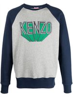 Kenzo sweat à logo imprimé - Gris