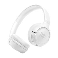 JBL Tune 530 BT draadloze on-ear-koptelefoon, wit - Met JBL Pure Bass Sound, Bluetooth 6.0, opvouwbaar ontwerp, 76 uur batterijduur, Google Fast Pair, en Microsoft Swift Pair