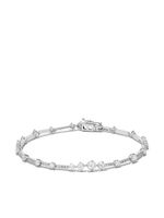 De Beers Jewellers 18kt white gold Arpeggia one-line diamond bracelet - Argent